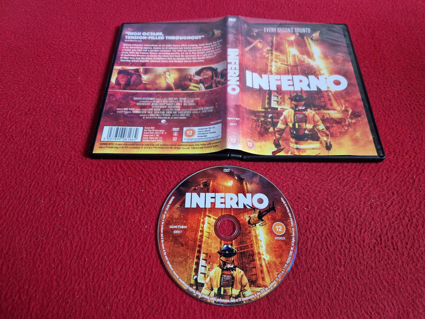 INFERNO DVD