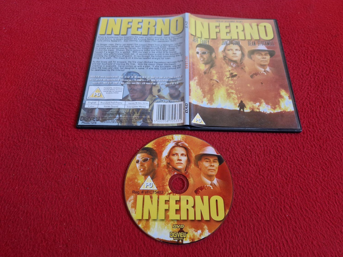 INFERNO DVD