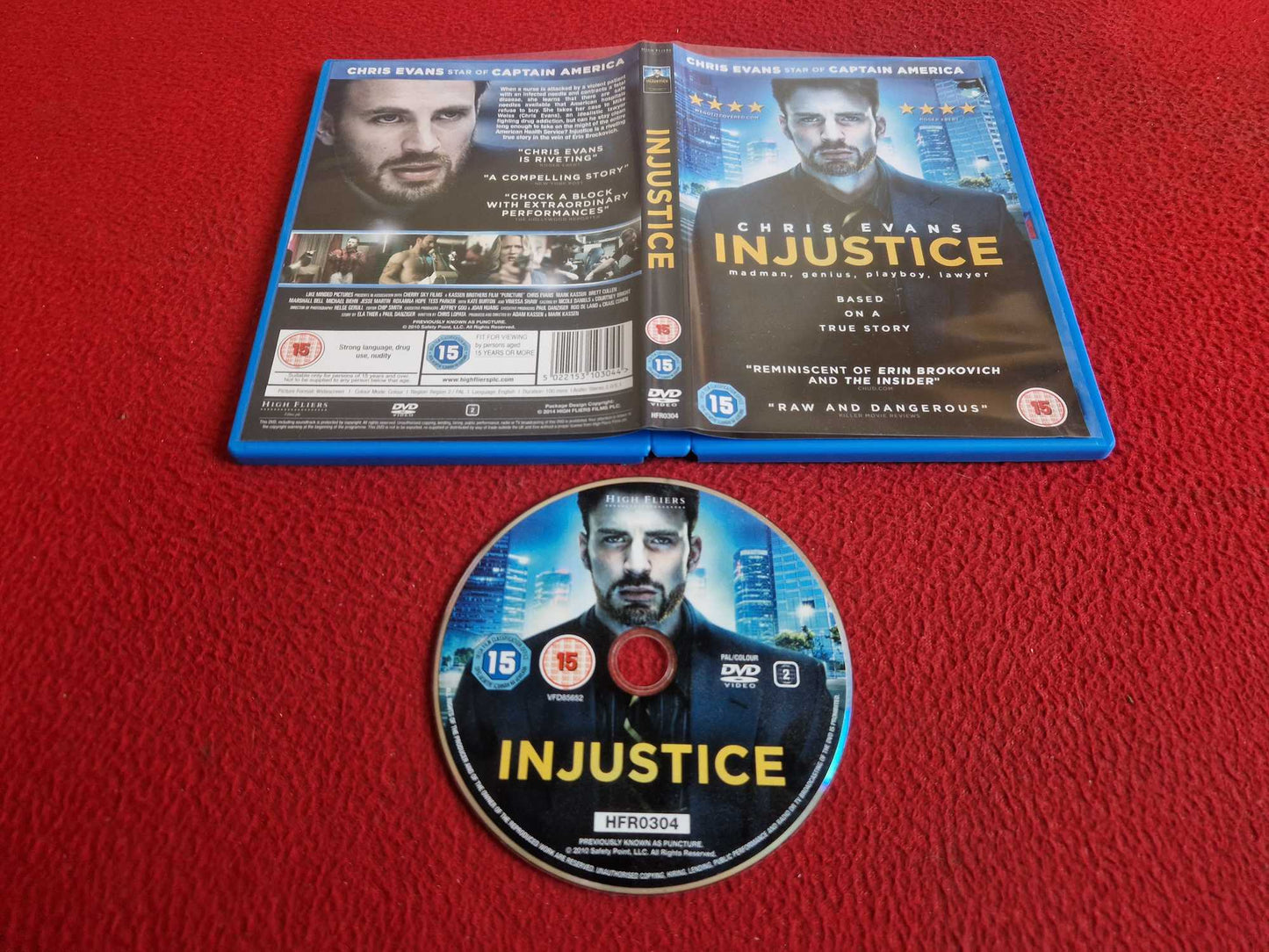 INJUSTICE DVD