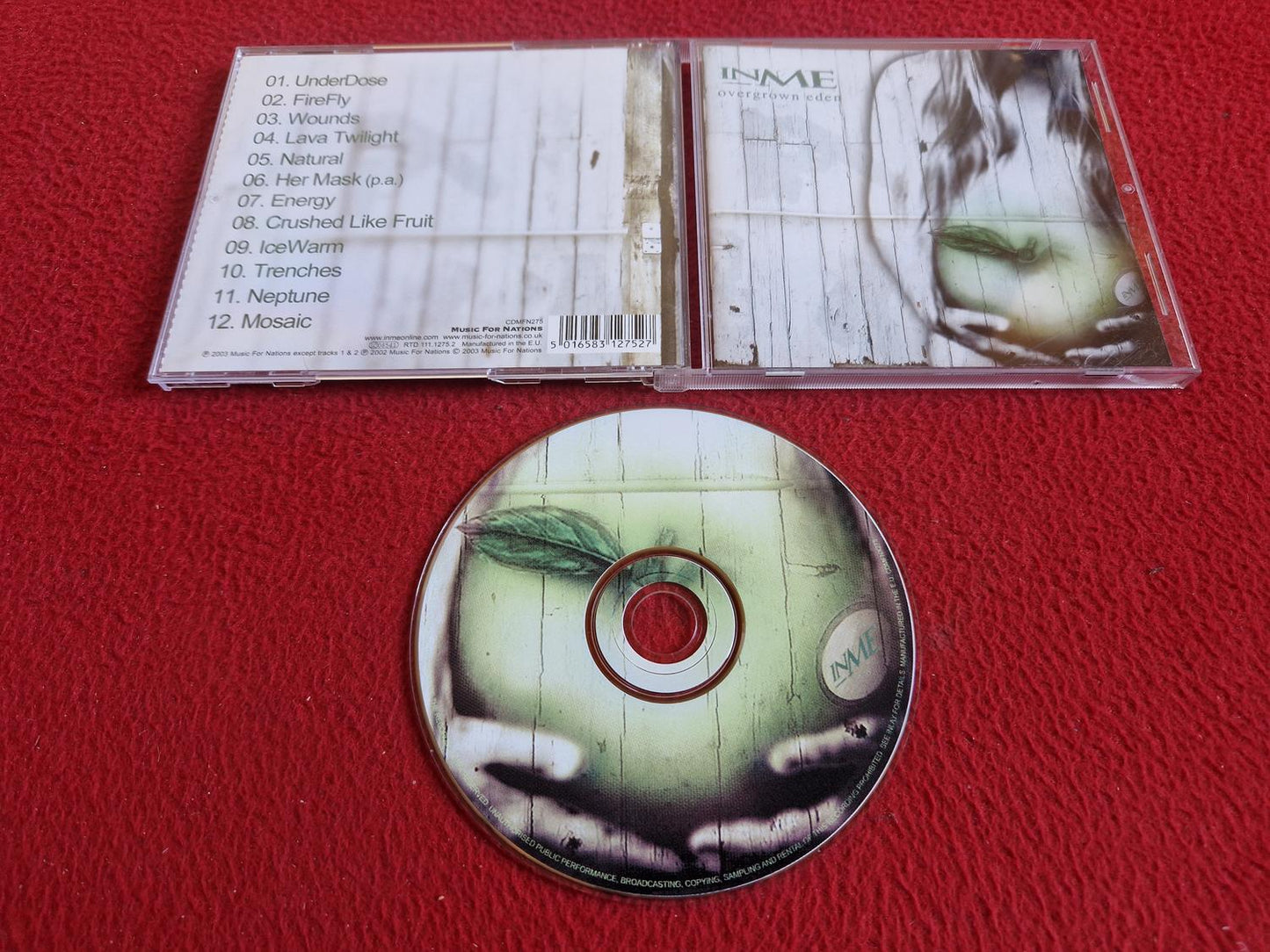 INME OVERGROWN EDEN CD