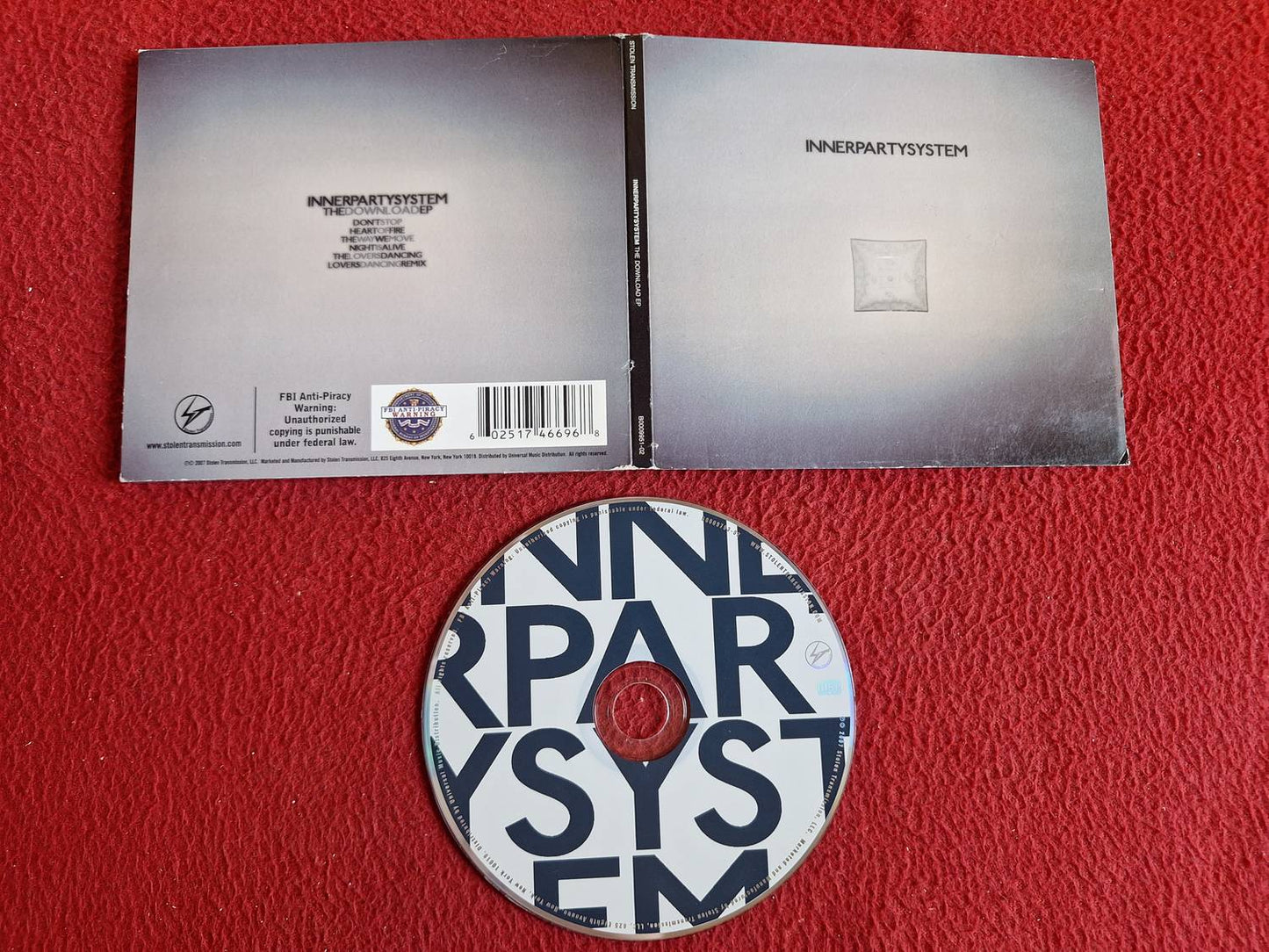 INNERPARTYSYSTEM THE DOWNLOAD EP CD