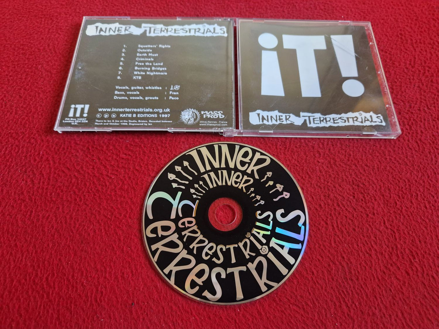 INNER TERRESTRIALS IT! CD