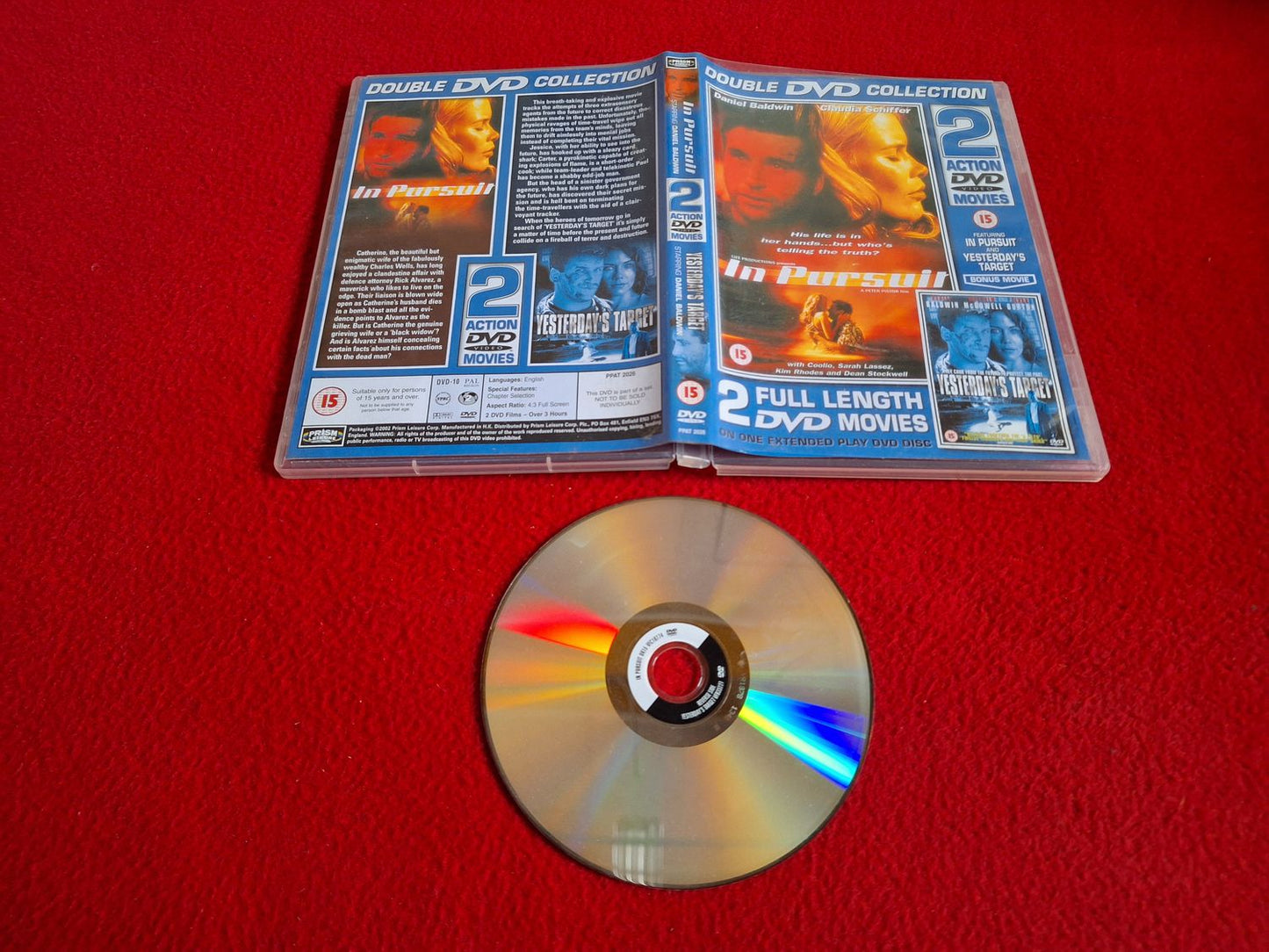 IN PURSUIT / YESTERDAY'S TARGET DVD