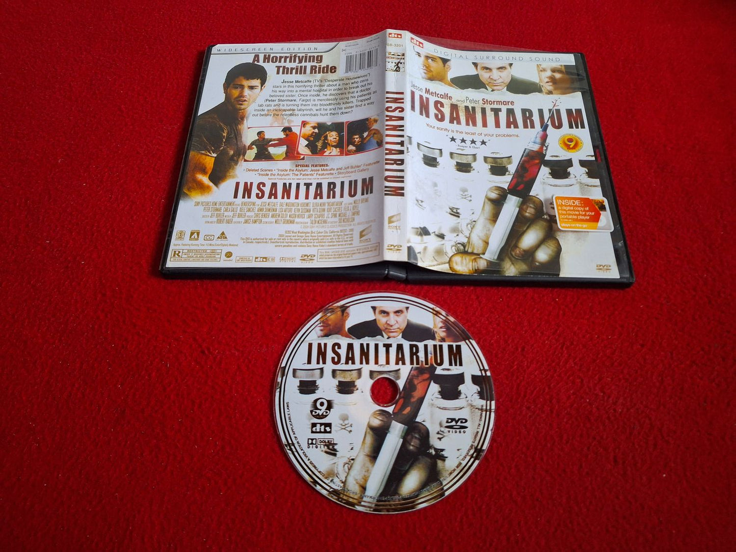 INSANATARIUM DVD