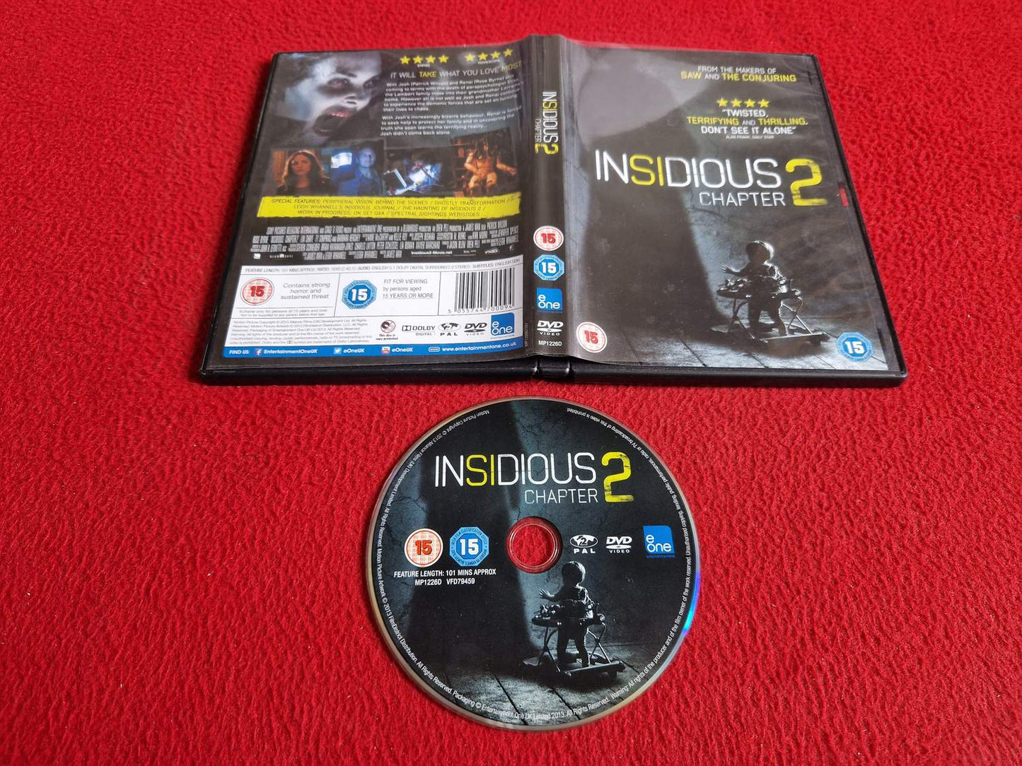 INSIDIOUS CHAPTER 2 [ ENGELSK TEXT ] DVD