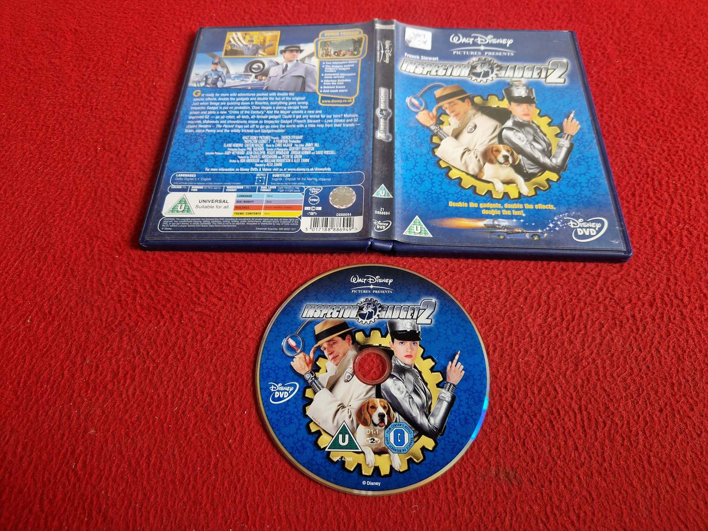 INSPECTOR GADGET 2 DVD