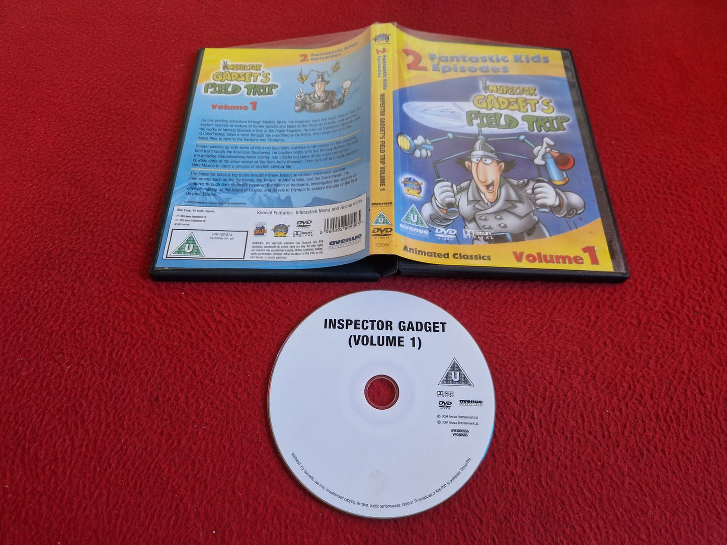 INSPECTOR GADGET'S FIELD TRIP VOLUME 1 DVD