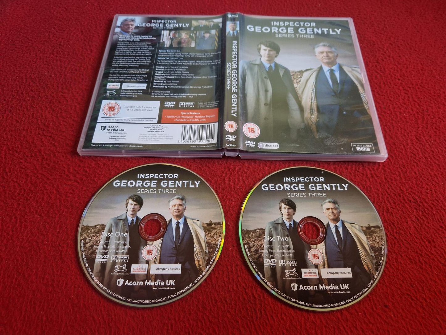 INSPECTOR GEORGE GENTLY SERIES 3 DVD