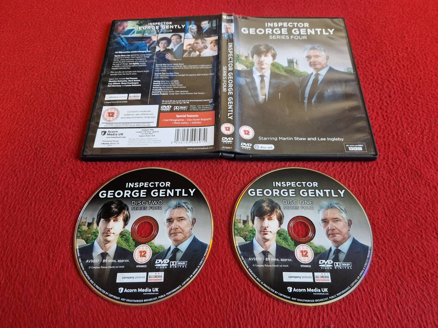 INSPECTOR GEORGE GENTLY SERIES 4 DVD