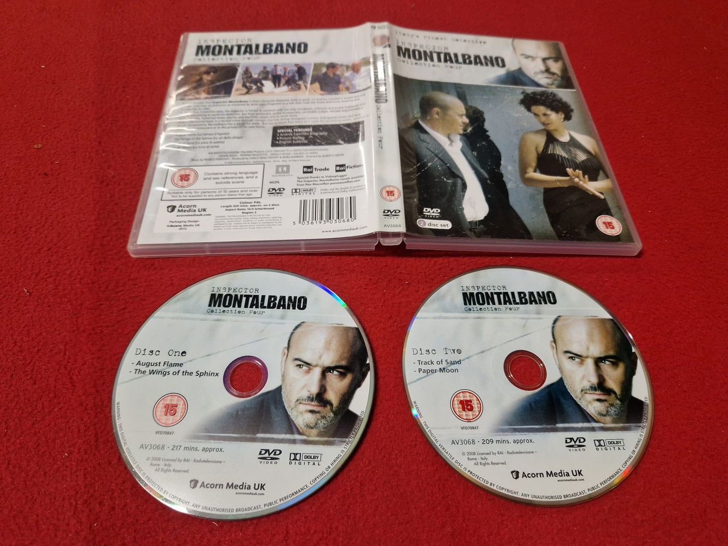 INSPECTOR MONTALBANO COLLECTION 4 till DVD