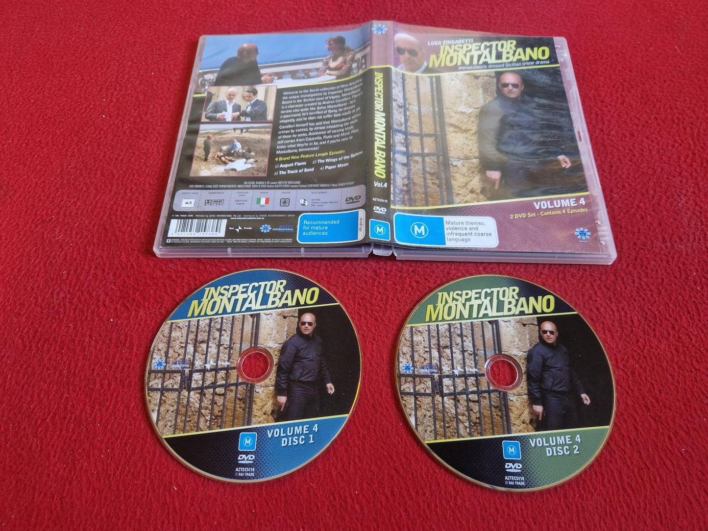 INSPECTOR MONTALBANO VOLUME 4 DVD