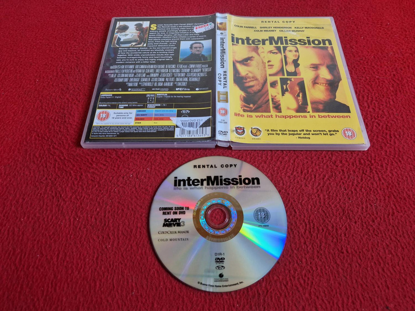 INTERMISSION DVD