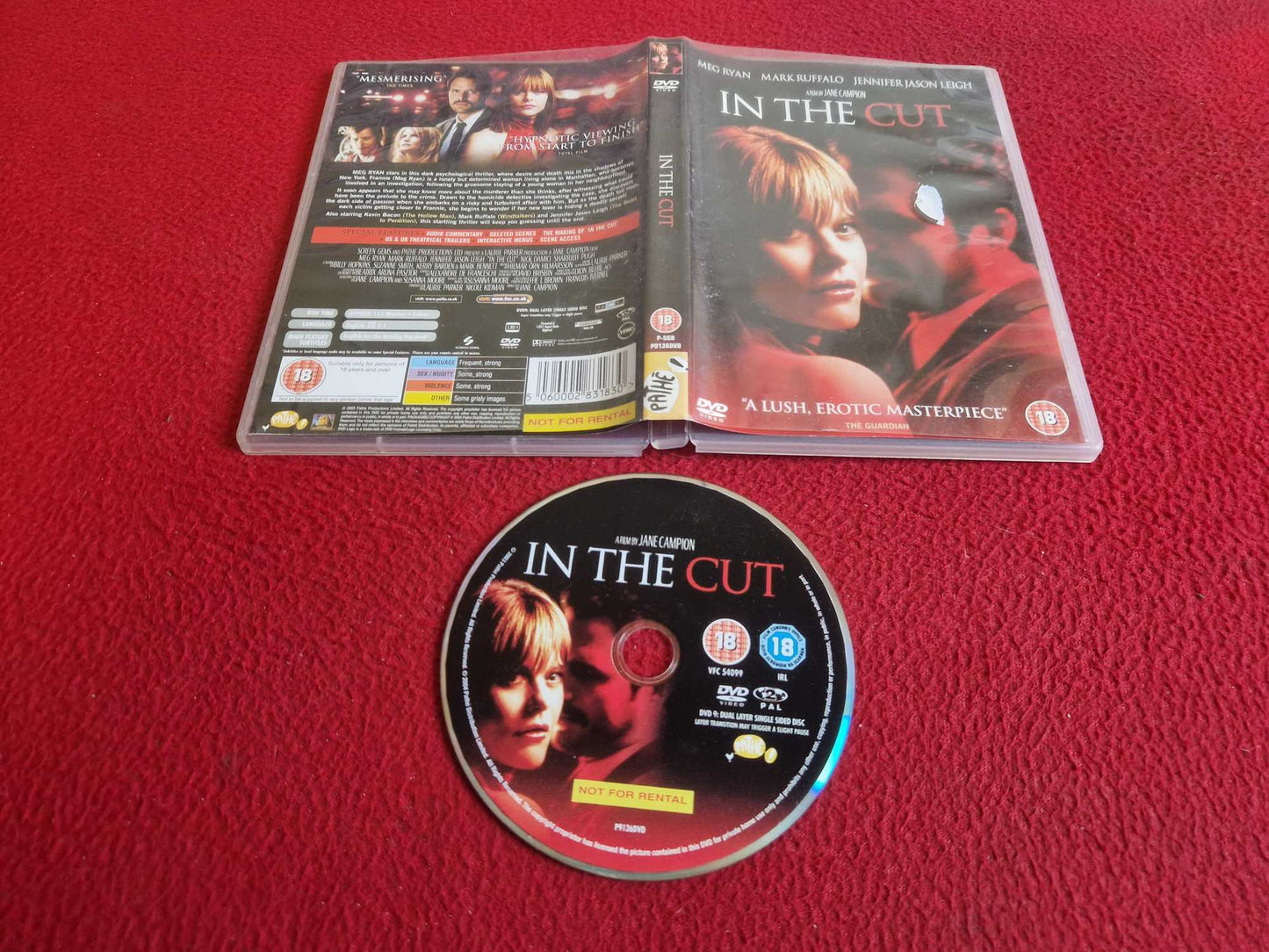 IN THE CUT DVD