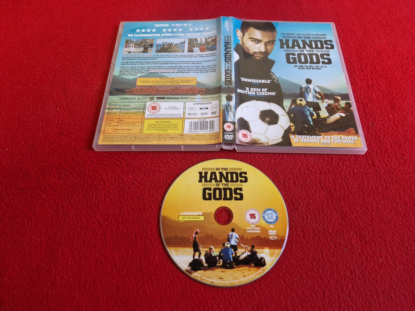 IN THE HANDS OF THE GODS DVD