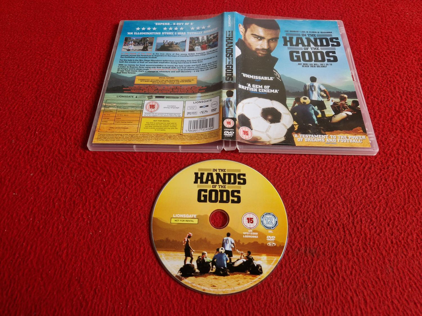 IN THE HANDS OF THE GODS DVD