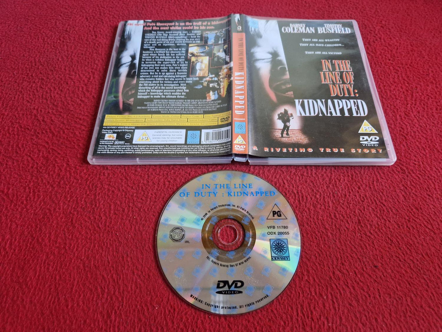 IN THE LINE OF DUTY: KIDNAPPED DVD