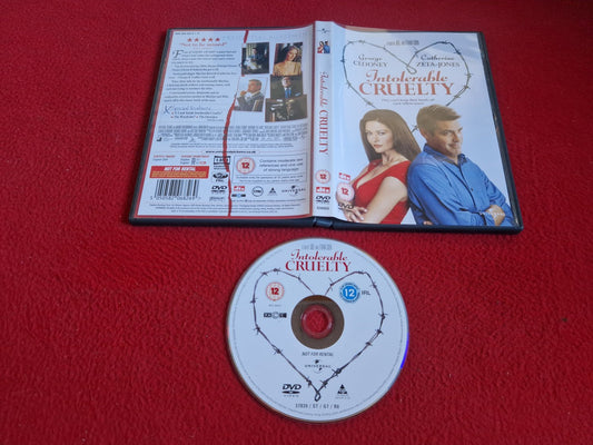 INTOLERABLE CRUELTY DVD