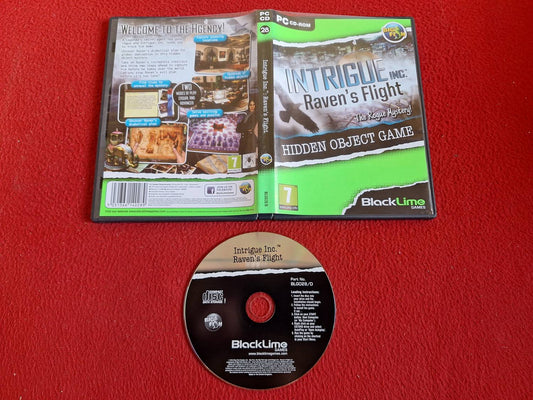 INTRIGUE INCH RAVEN'S FLIGHT HIDDEN OBJECT GAME till PC