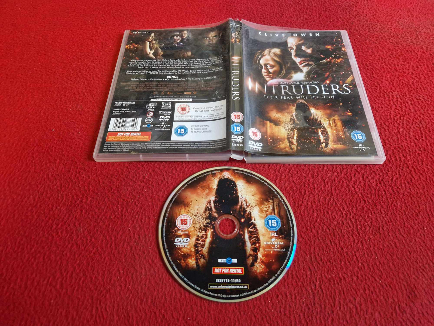 INTRUDERS DVD
