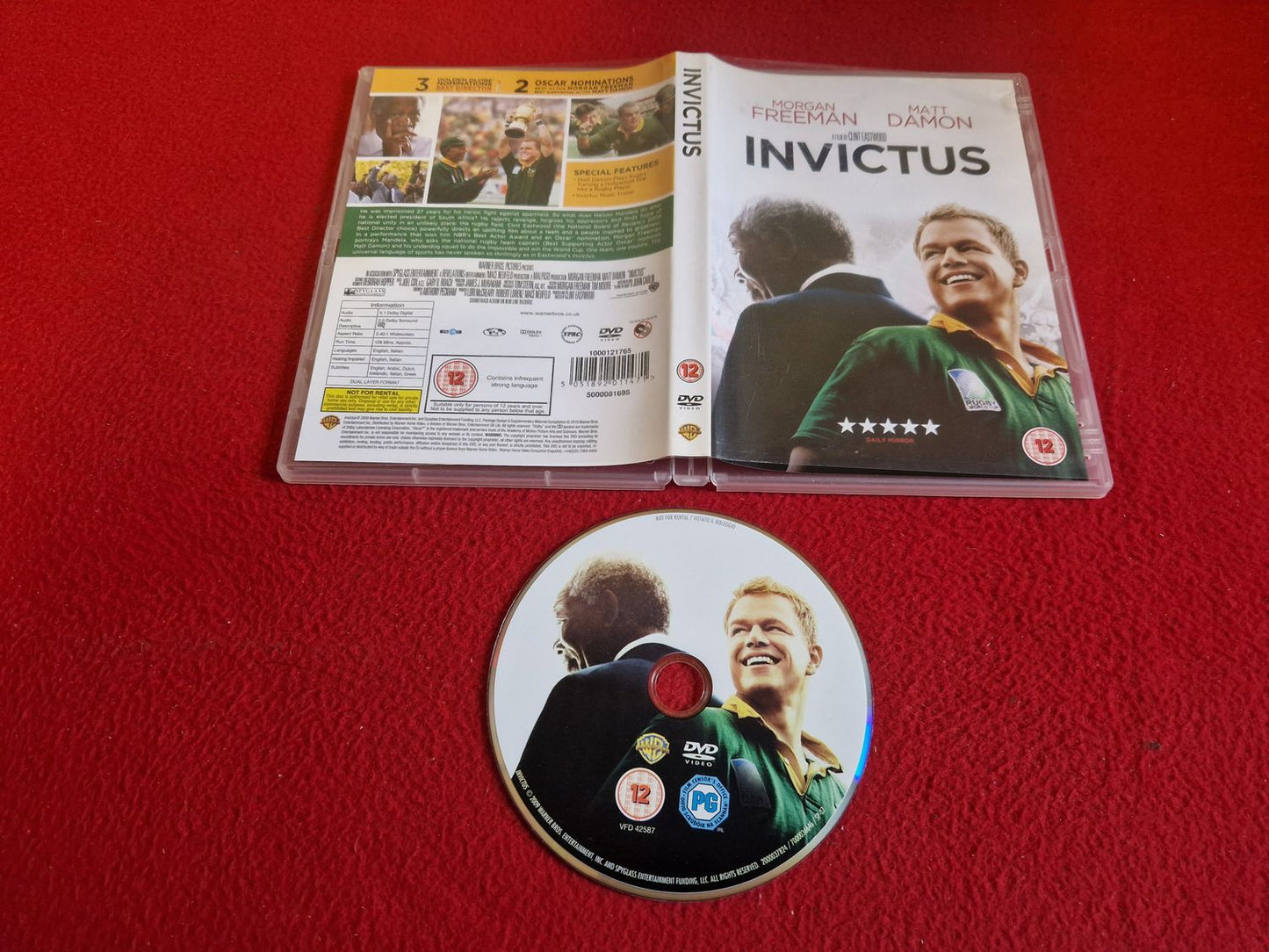 INVICTUS DVD