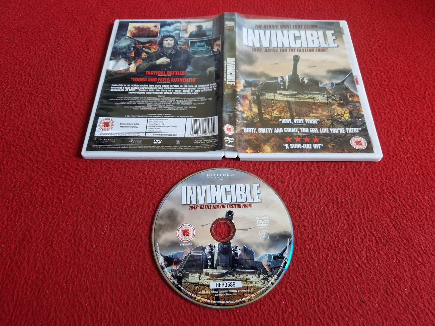 INVINCIBLE DVD