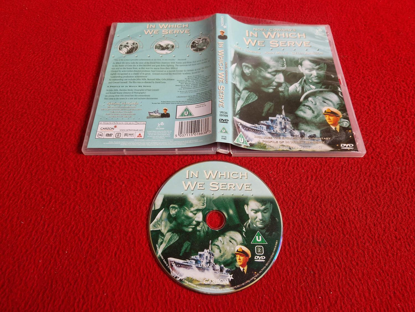 IN WHICH WE SERVE [ ENGELSK TEXT ] DVD