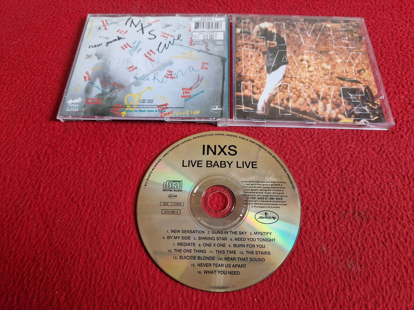 INXS LIVE BABY LIVE CD
