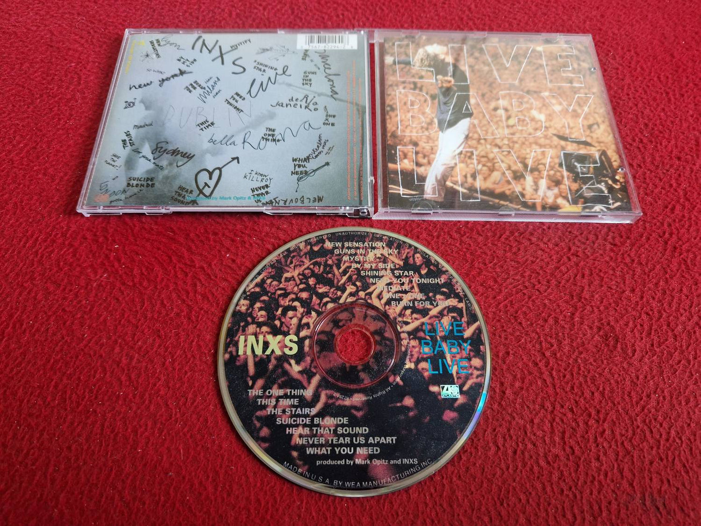 INXS LIVE BABY LIVE CD