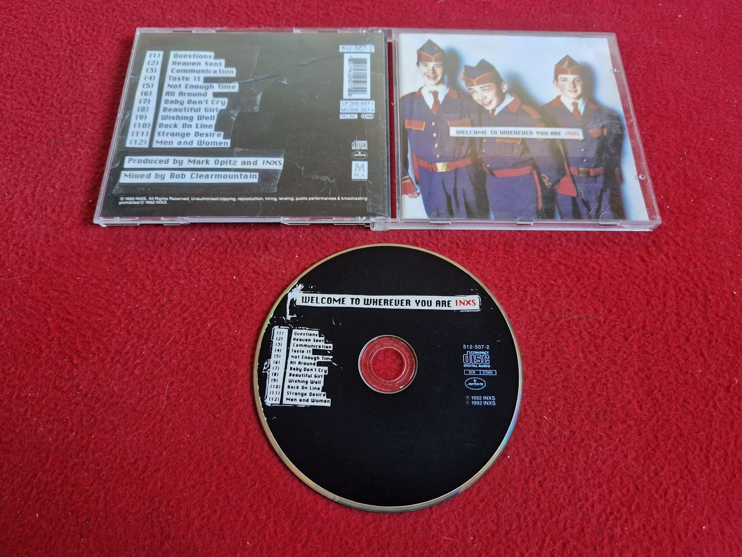 INXS WELCOME TO WHEREVER YOU ARE CD