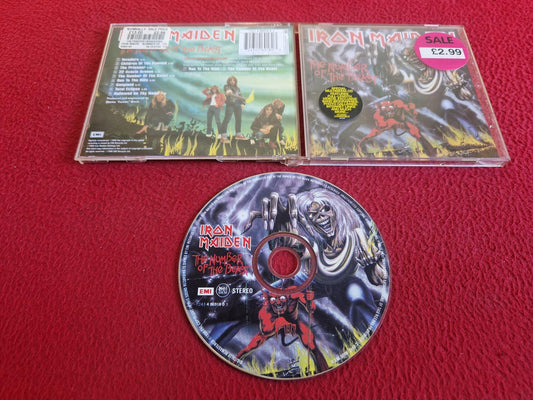 IRON MAIDEN THE NUMBER OF THE BEAST CD