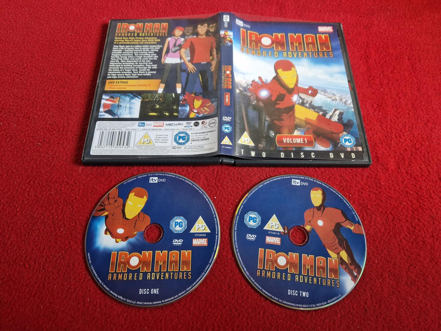 IRON MAN ARMORED ADVENTURES VOLUME 1 DVD
