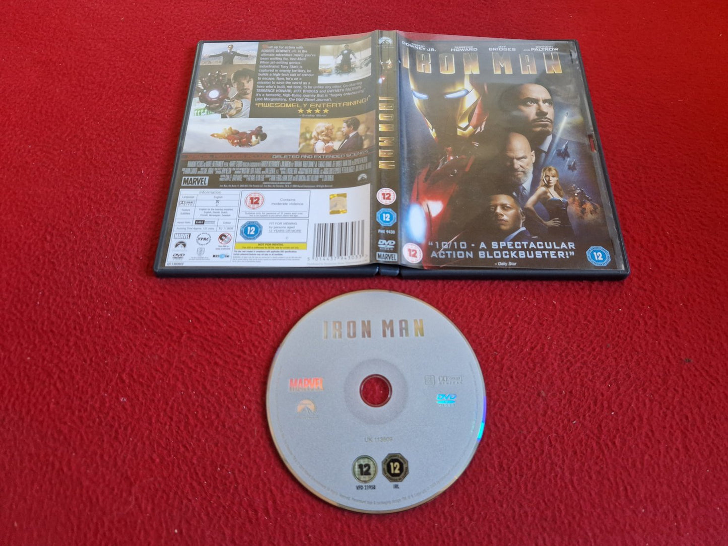 IRON MAN DVD