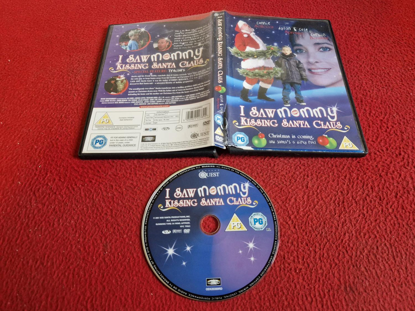 I SAW MOMMY KISSING SANTA CLAUS DVD