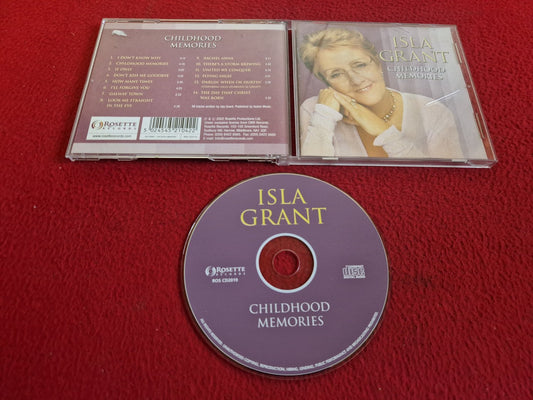 ISLA GRANT CHILDHOOD MEMORIES CD