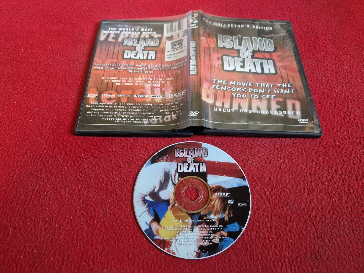 ISLAND OF DEATH [ NTSC ] DVD