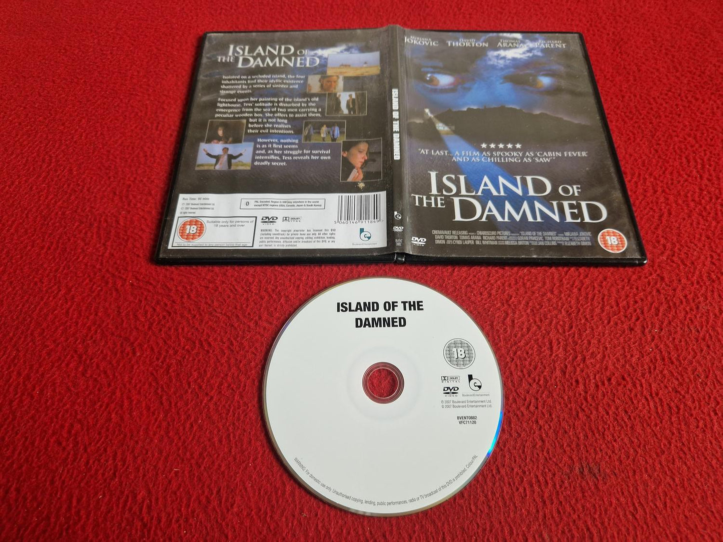 ISLAND OF THE DAMNED DVD