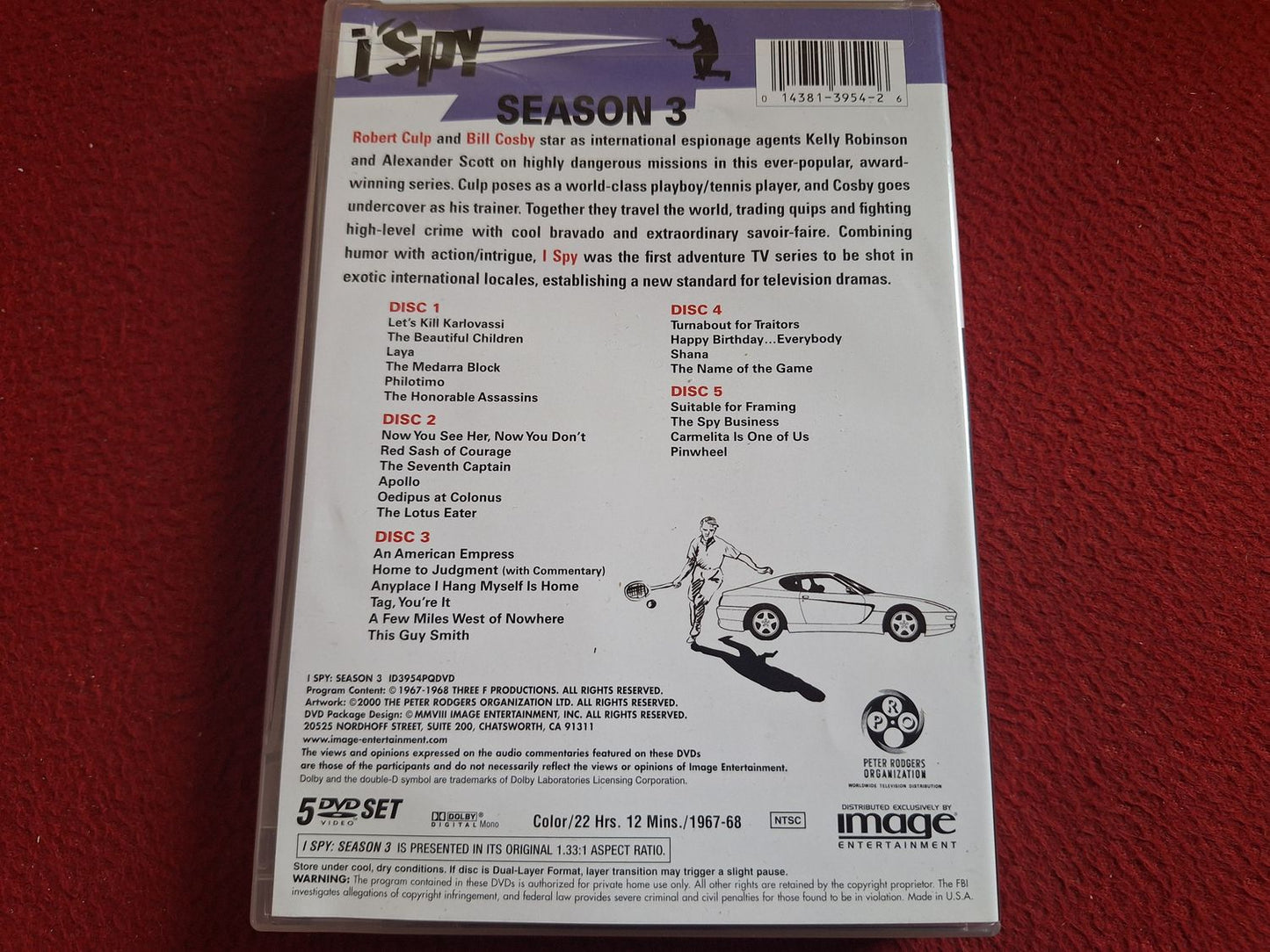 I SPY SEASON 3 [ REGION 1 NTSC ] BOX DVD