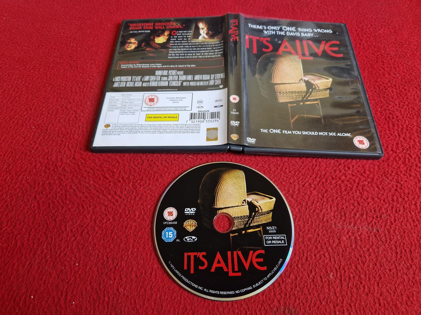 IT'S ALIVE [ SVENSK TEXT ] DVD