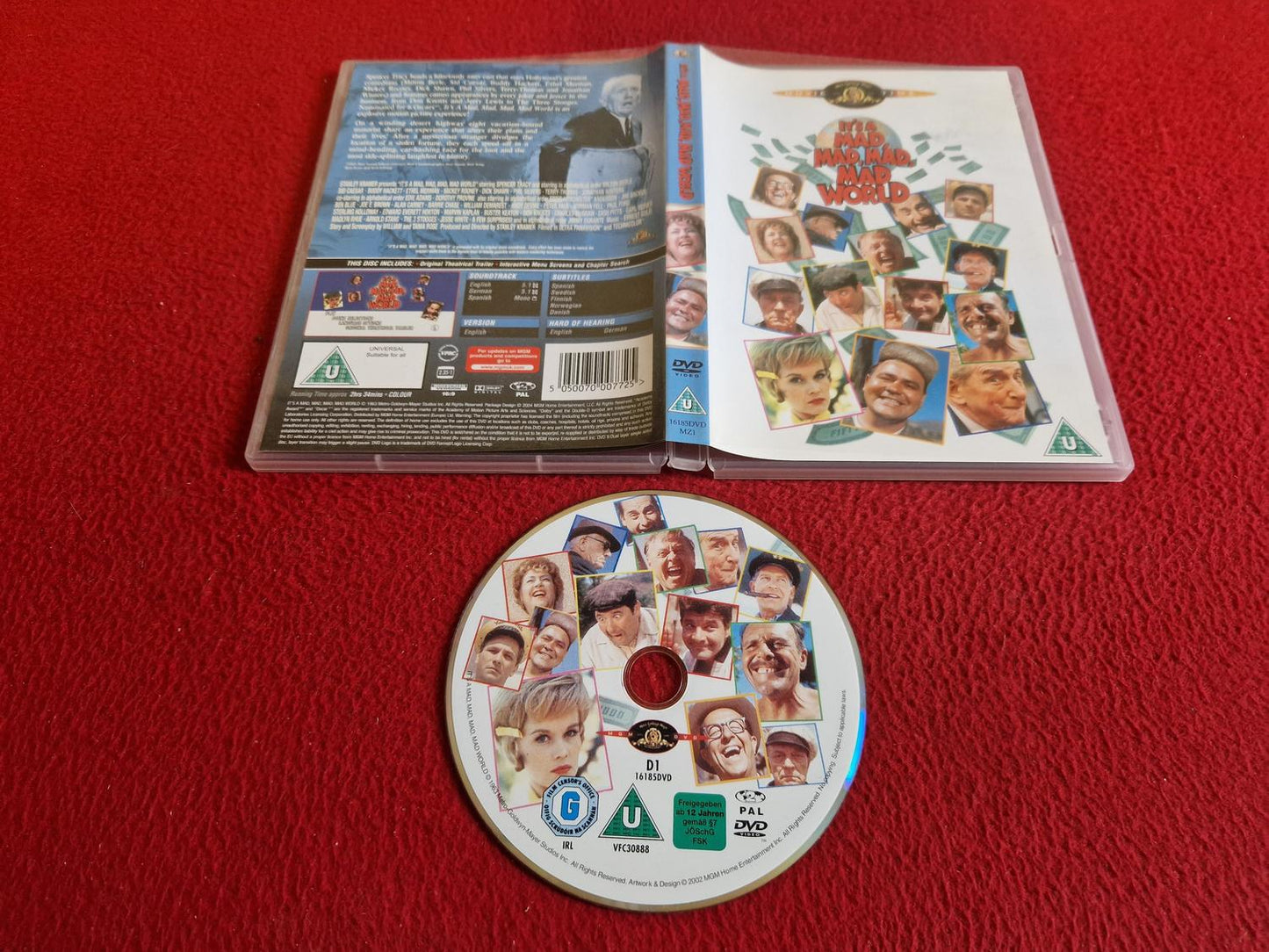 IT'S A MAD MAD MAD MAD WORLD DVD