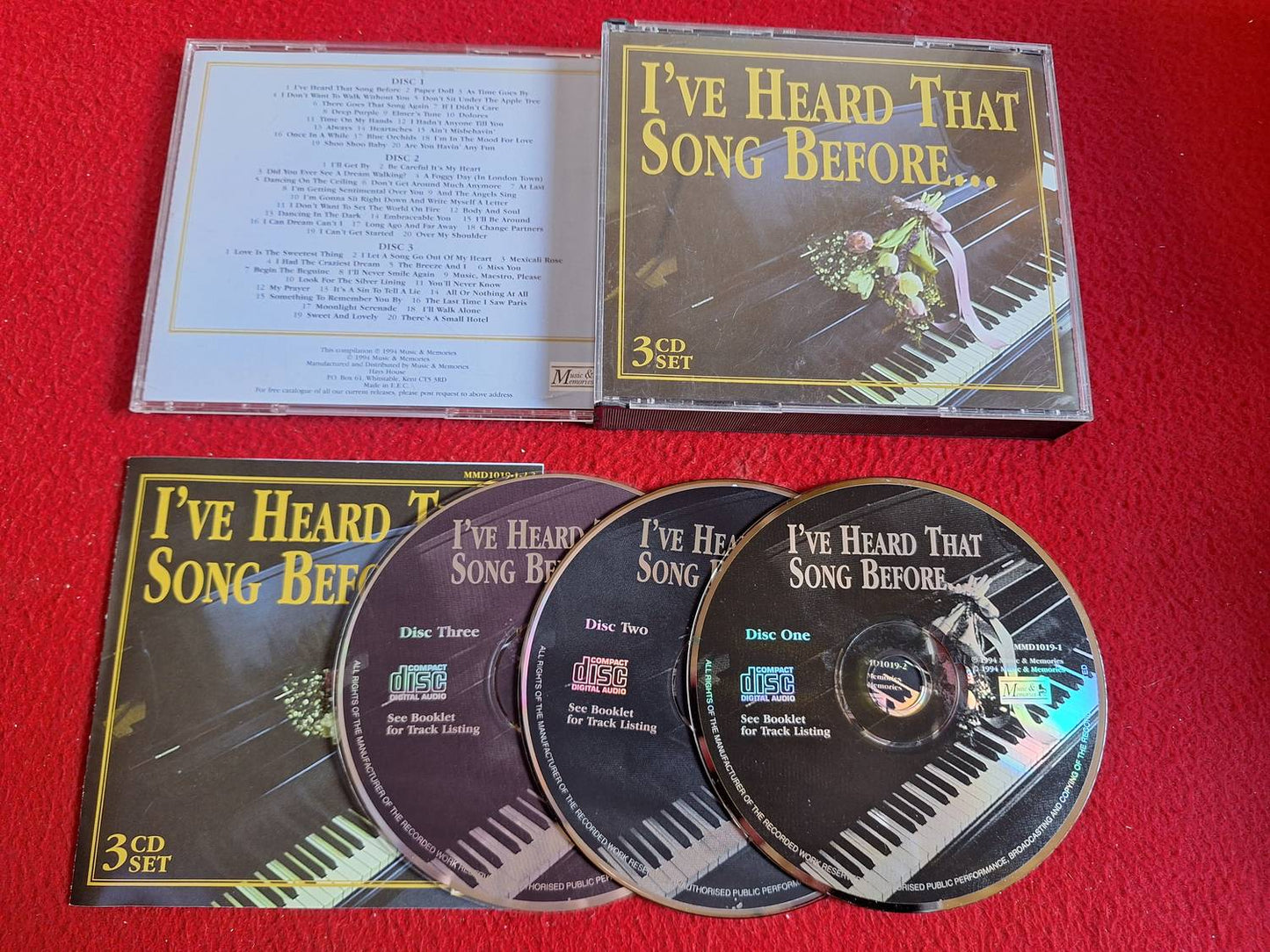 I'VE HEARD THAT SONG BEFORE... CD BOX