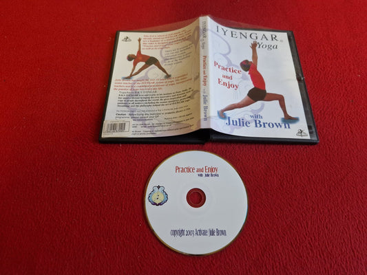 IYENGAR YOGA PRACTICE AND ENJOY DVD