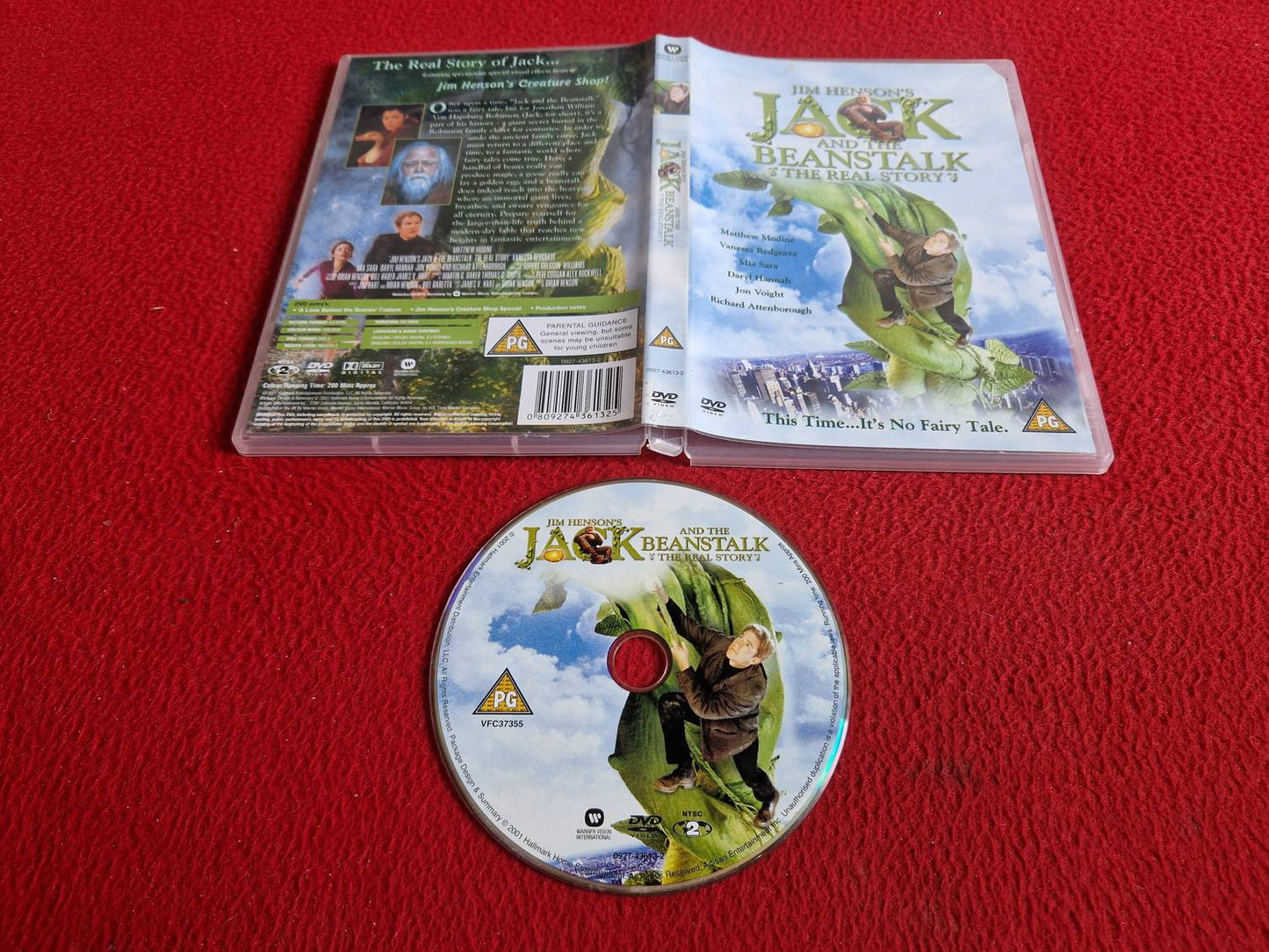 JACK AND THE BEANSTALK THE REAL STORY DVD