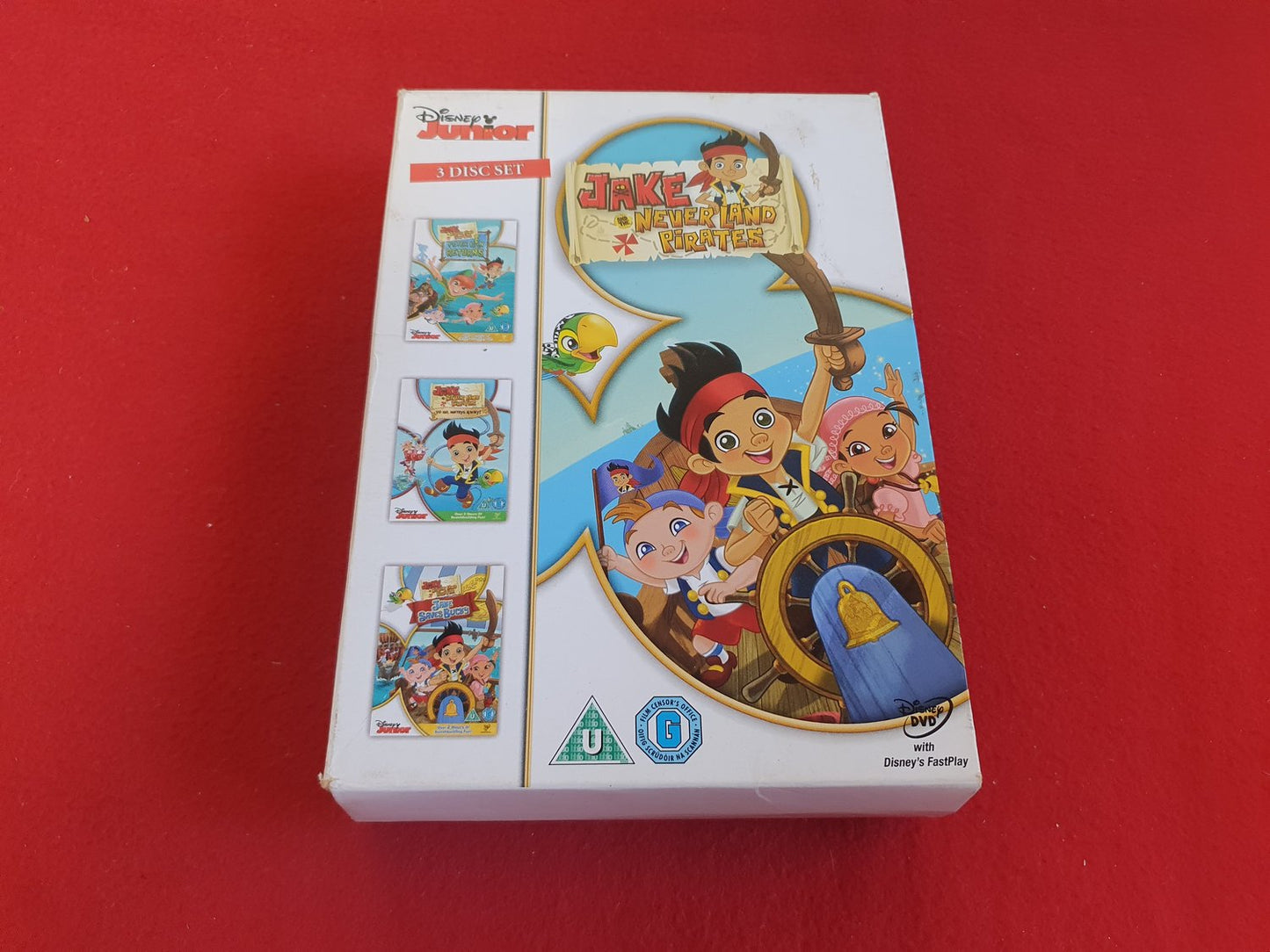 JACK AND THE NEVER LAND PIRATES BOX till DVD