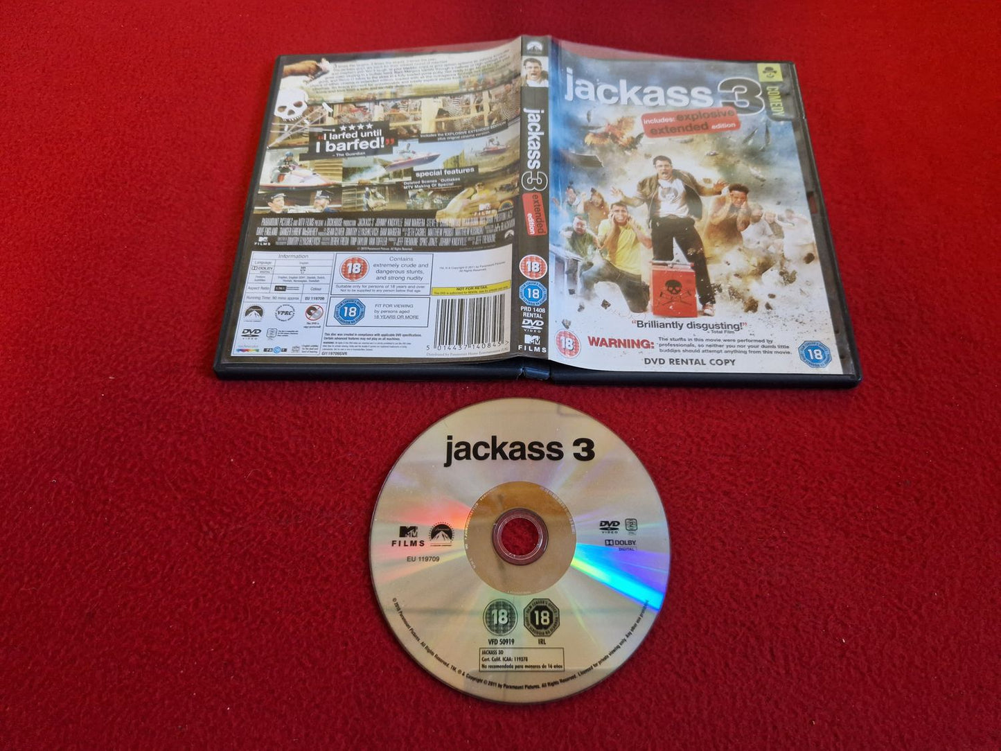 JACKASS 3 DVD