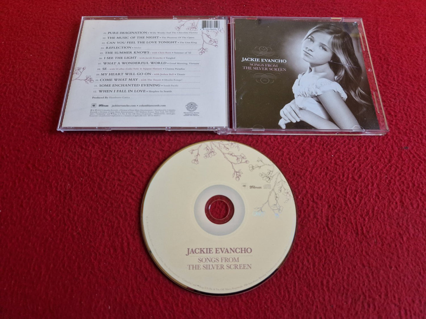 JACKIE EVANCHO SONGS FROM THE SILVER SCREEN CD