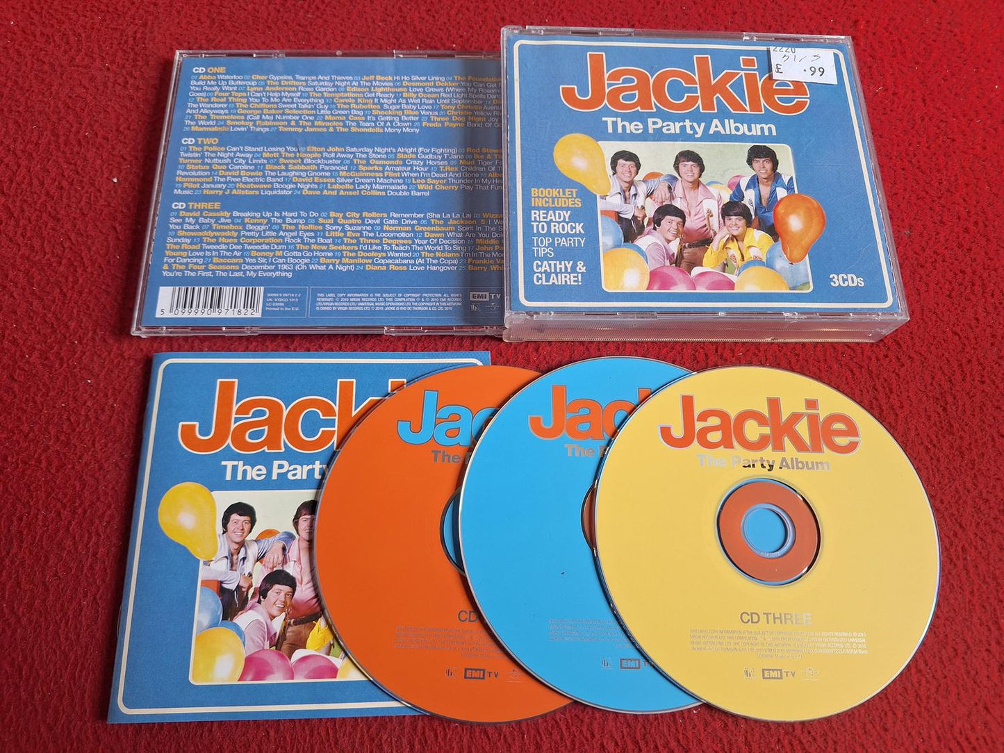 JACKIE THE PARTY ALBUM CD BOX