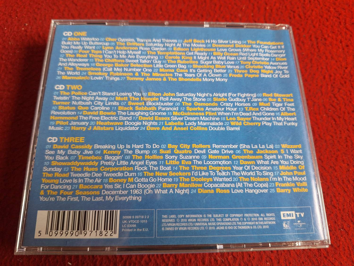 JACKIE THE PARTY ALBUM CD BOX