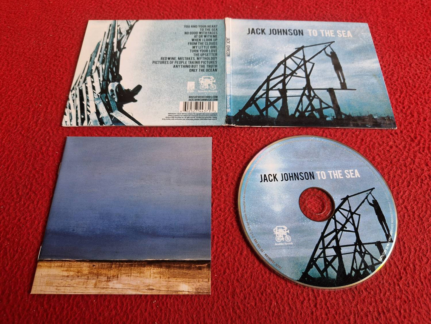 JACK JOHNSON TO THE SEA CD