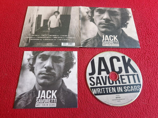 JACK SAVORETTI WRITTEN IN SCARS CD