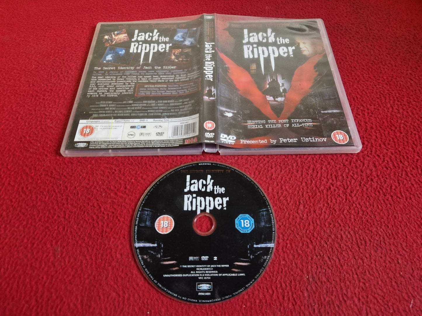 JACK THE RIPPER DVD